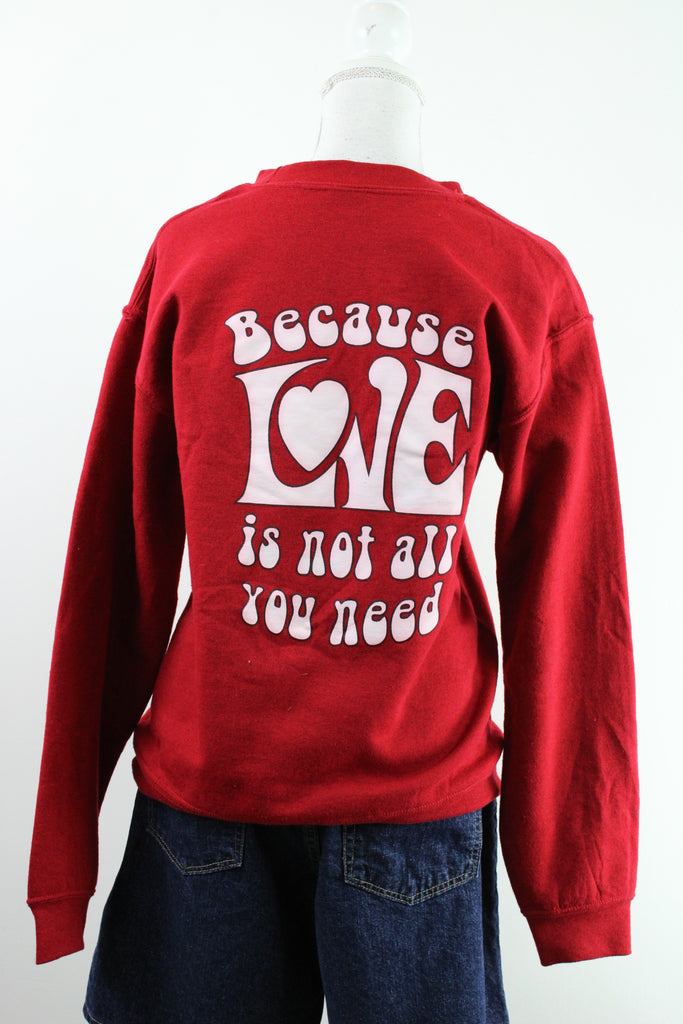 Vintage Love Sweatshirt (S) - Vintage & Rags