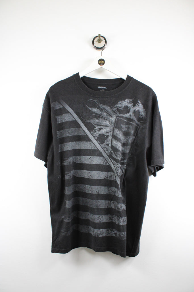 Vintage Black T-Shirt (L) - Vintage & Rags