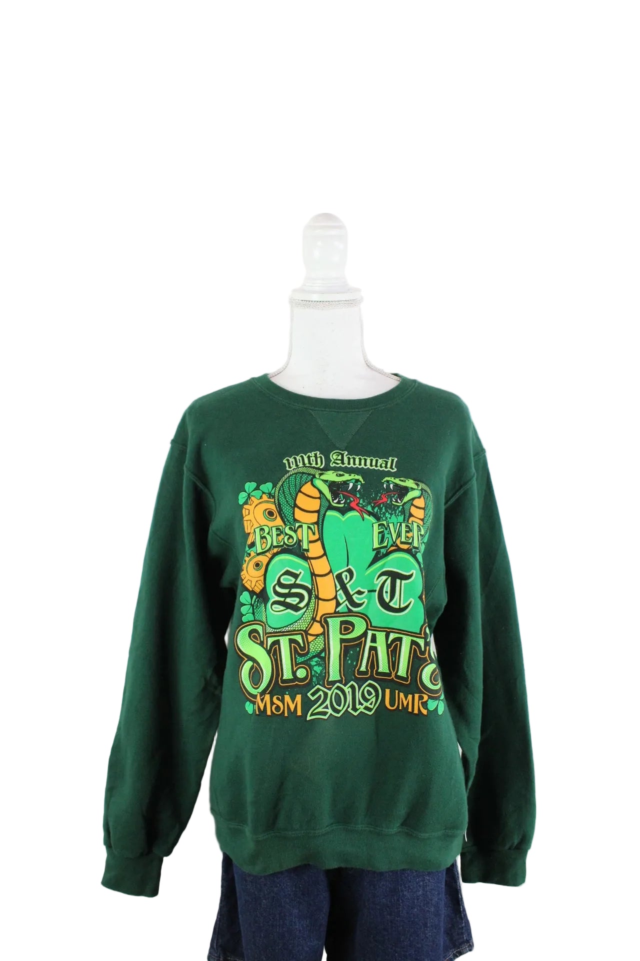 Vintage St. Pat´s Sweatshirt (S) - Vintage & Rags