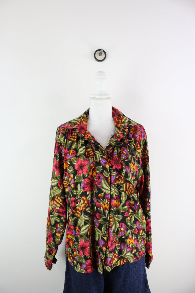 Vintage Foxcroft Blouse (M) - Vintage & Rags