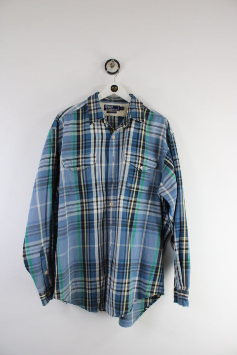 Vintage Polo Ralph Lauren Flannel Shirt (XL) - Vintage & Rags