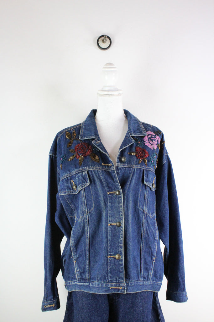 Vintage Carole Little Denim Jacket (S) - Vintage & Rags