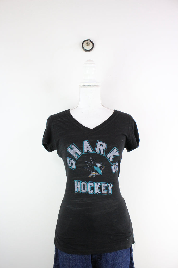Vintage Sharks Hockey T-Shirt (S) - Vintage & Rags