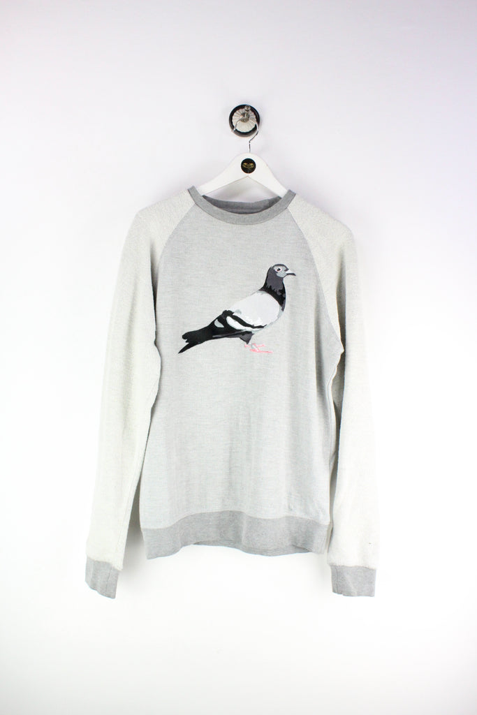 Vintage Grey Bird Sweatshirt (S) - Vintage & Rags