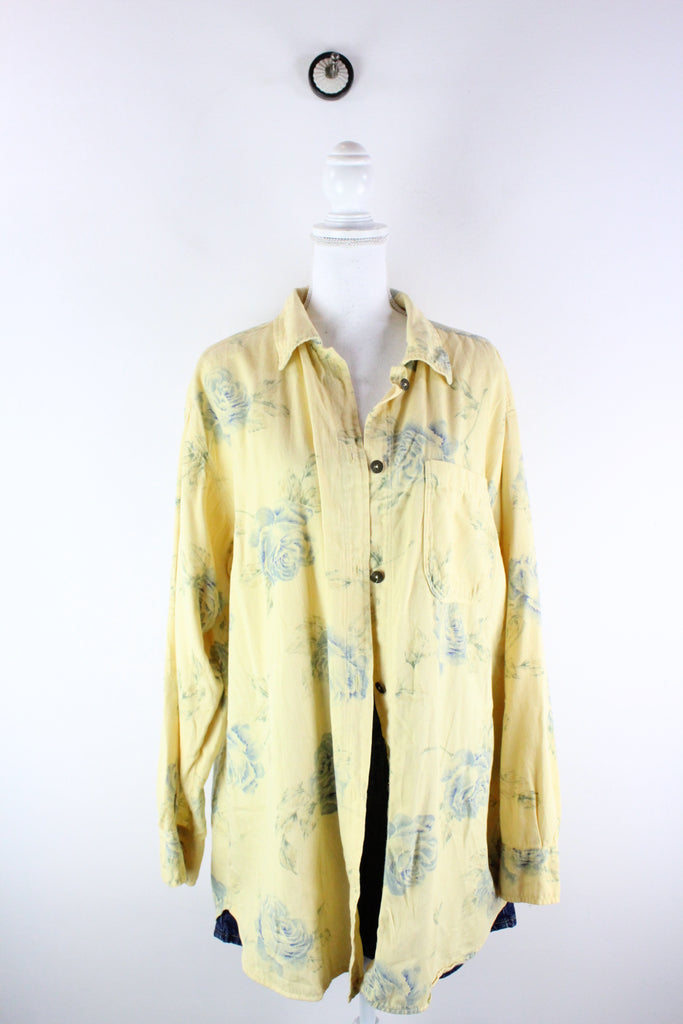 Vintage Yellow Oversize Shirt (M) - Vintage & Rags