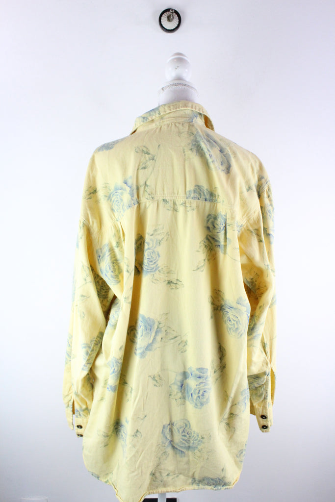 Vintage Yellow Oversize Shirt (M) - Vintage & Rags