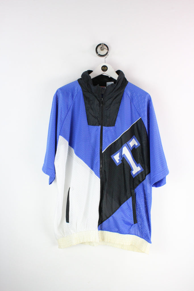 Vintage Blue Zipper T-Shirt (XL) - Vintage & Rags