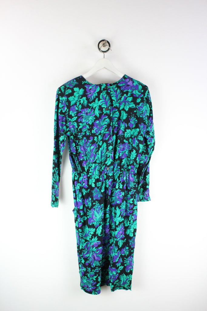 Vintage Green Midi Dress (XS) - Vintage & Rags