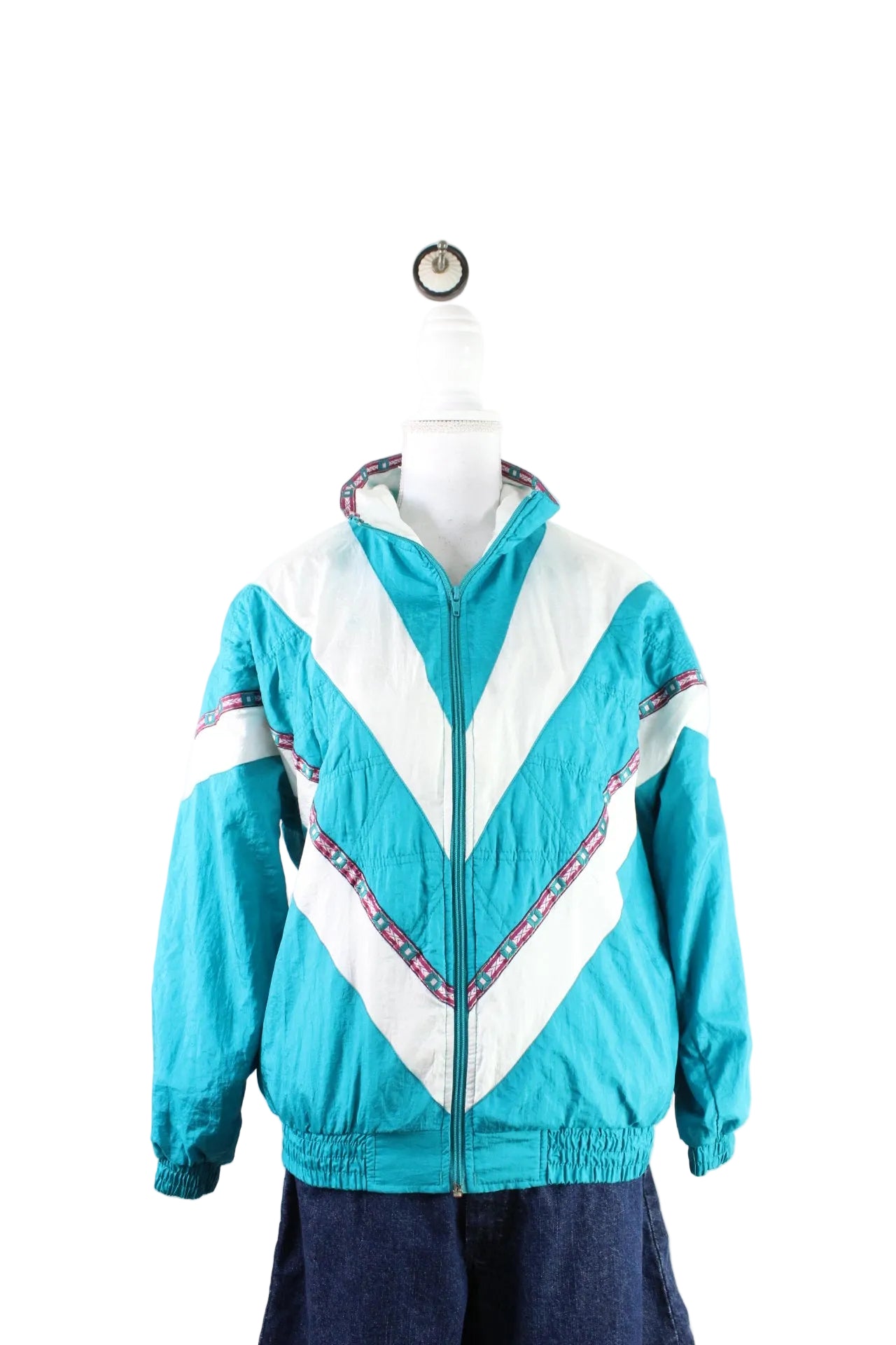 Vintage Bold Spirit Nylon Jacket (M) - Vintage & Rags