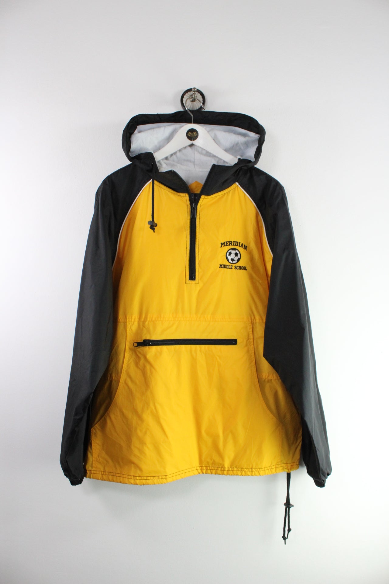 Vintage Meridian Middle School Windbreaker (M) - Vintage & Rags