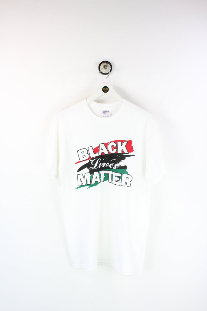 Vintage White BLM T-Shirt (M) - Vintage & Rags