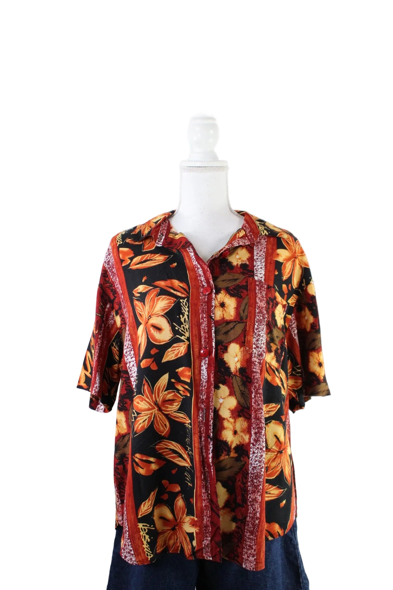 Vintage Lauren Alexandra Shirt (XL) - Vintage & Rags