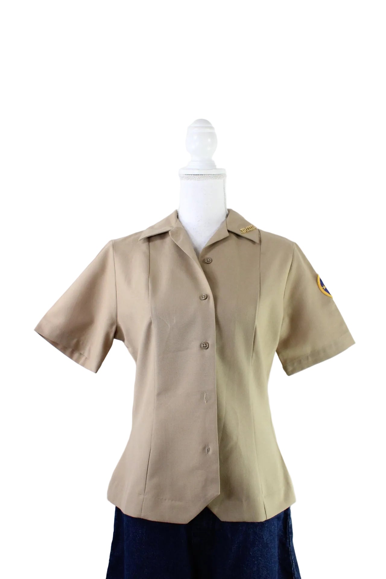 Vintage Navy JROTC Blouse (10) - Vintage & Rags