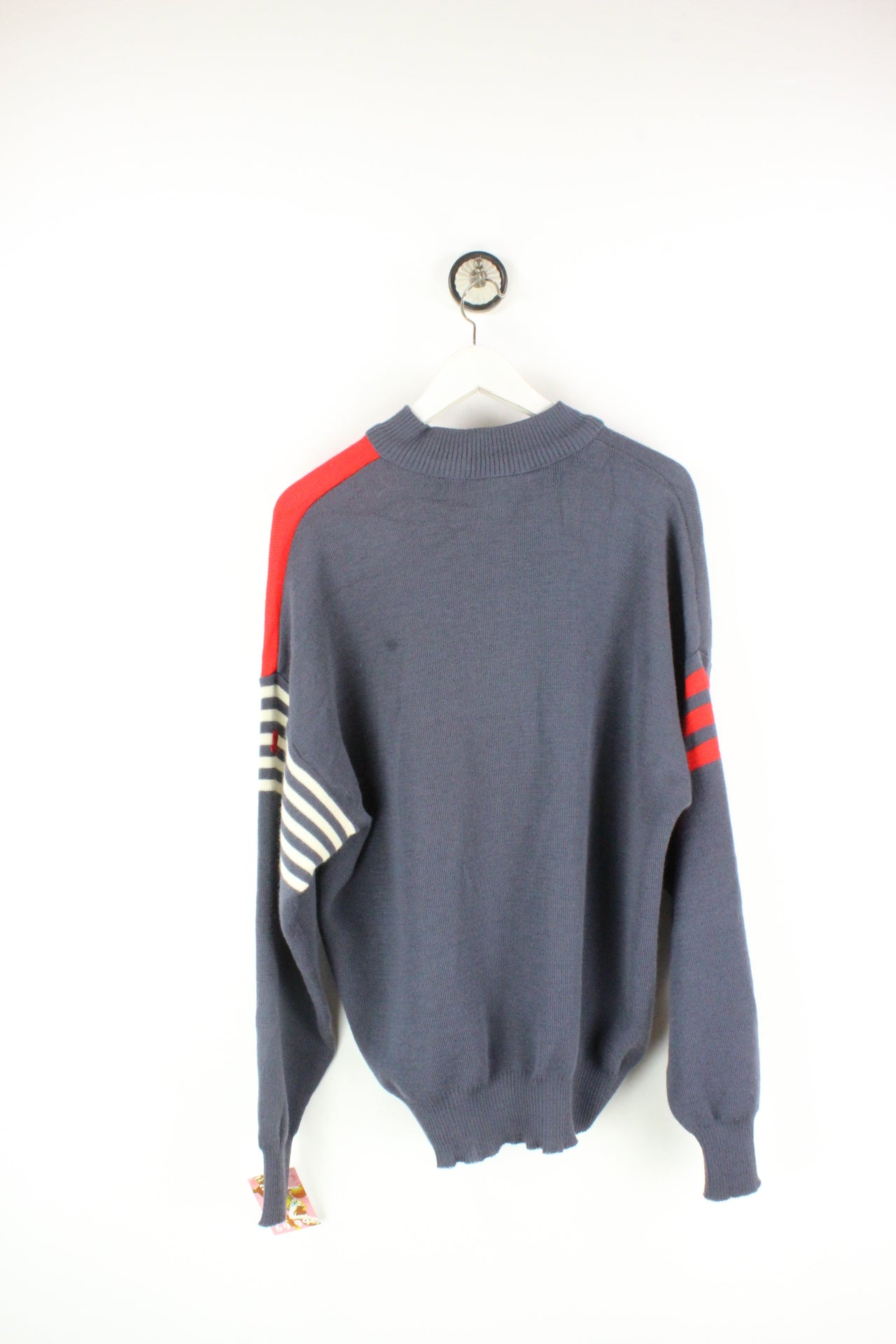Vintage Blue Wool Pullover (L)