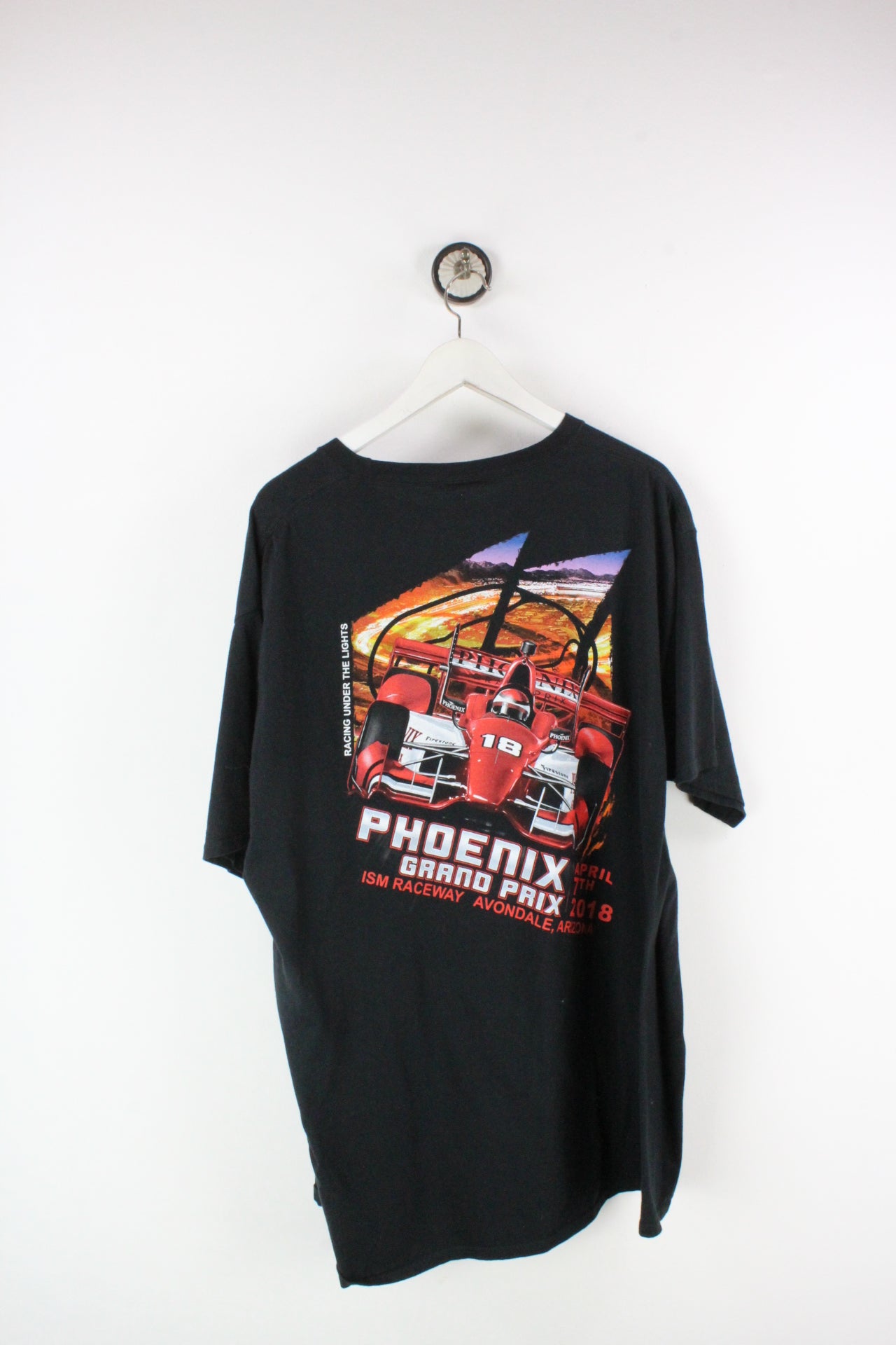 Vintage Black Racing T-Shirt (XXL)