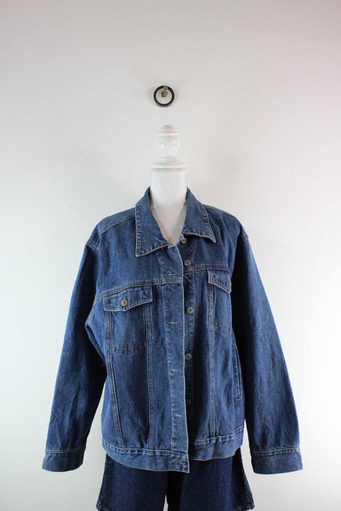Vintage The Blues Denim Jacket (L) - Vintage & Rags