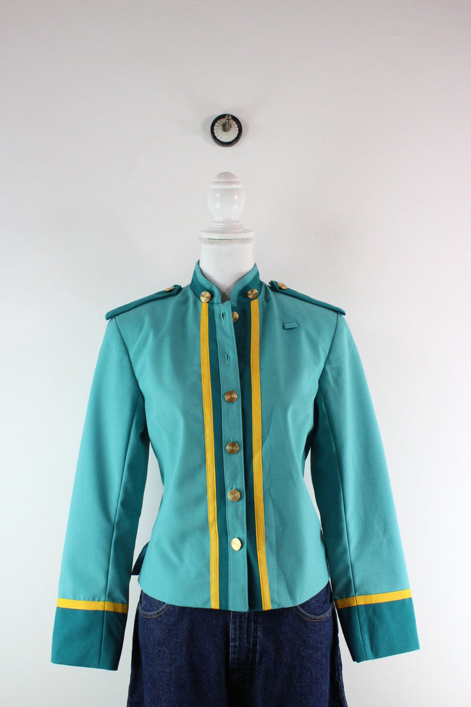 Vintage Turquoise Blazer (XS) - Vintage & Rags
