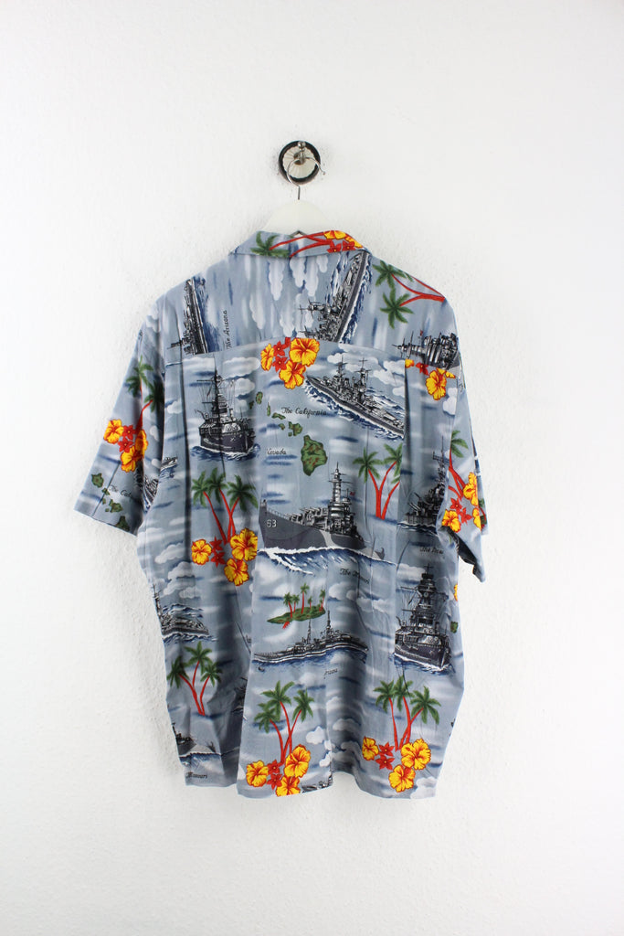 Vintage US Battle Ships Hawaii Shirt (XL) - Vintage & Rags Online