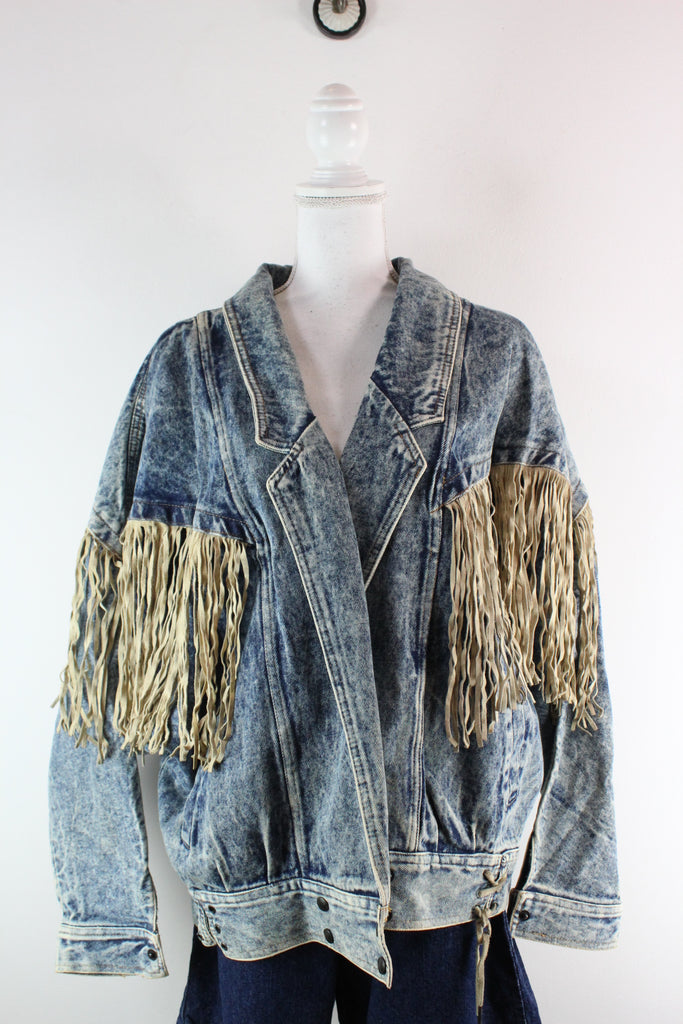 Vintage East West Denim Jacket (L) - Vintage & Rags