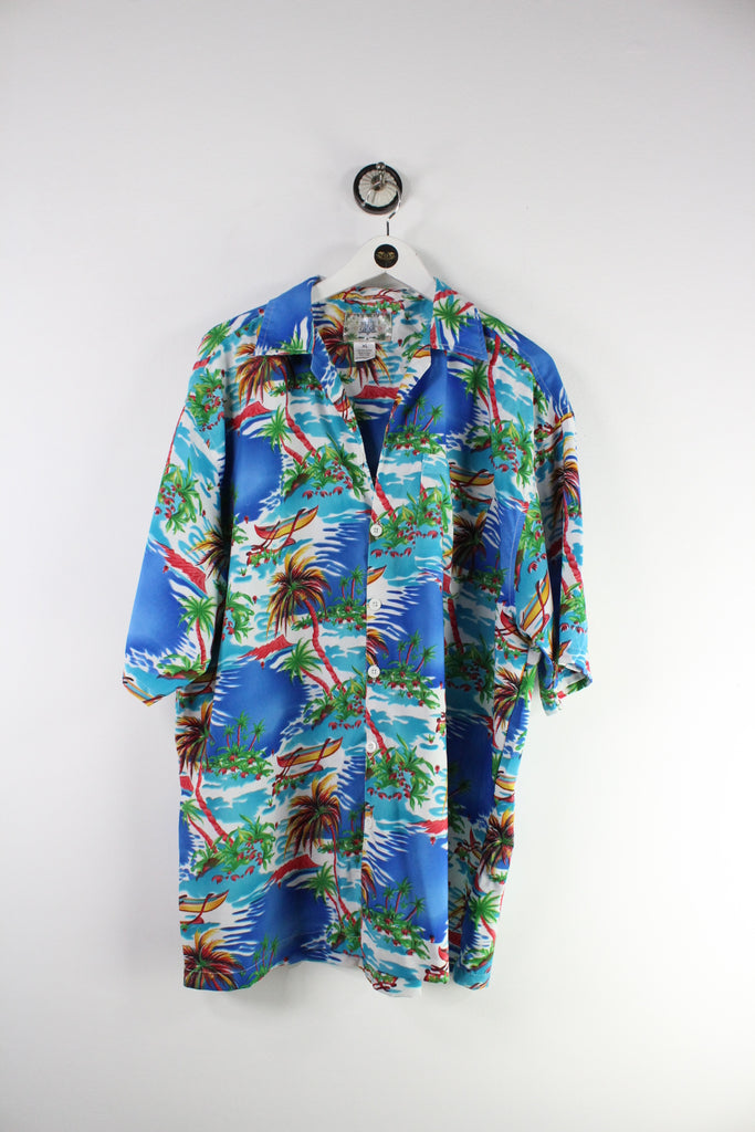 Vintage Blue Gear Hawaii Shirt (XL) - Vintage & Rags