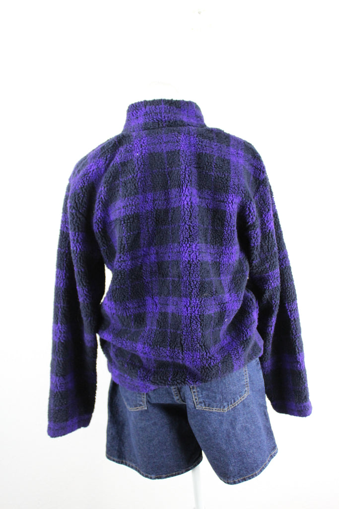 Vintage Checkered Jacket (S) - Vintage & Rags Online