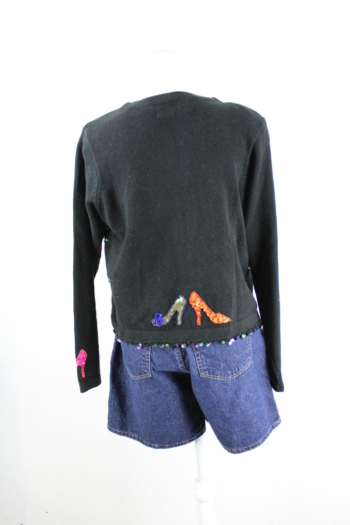 Vintage Heels Cardigan (S) - Vintage & Rags Online