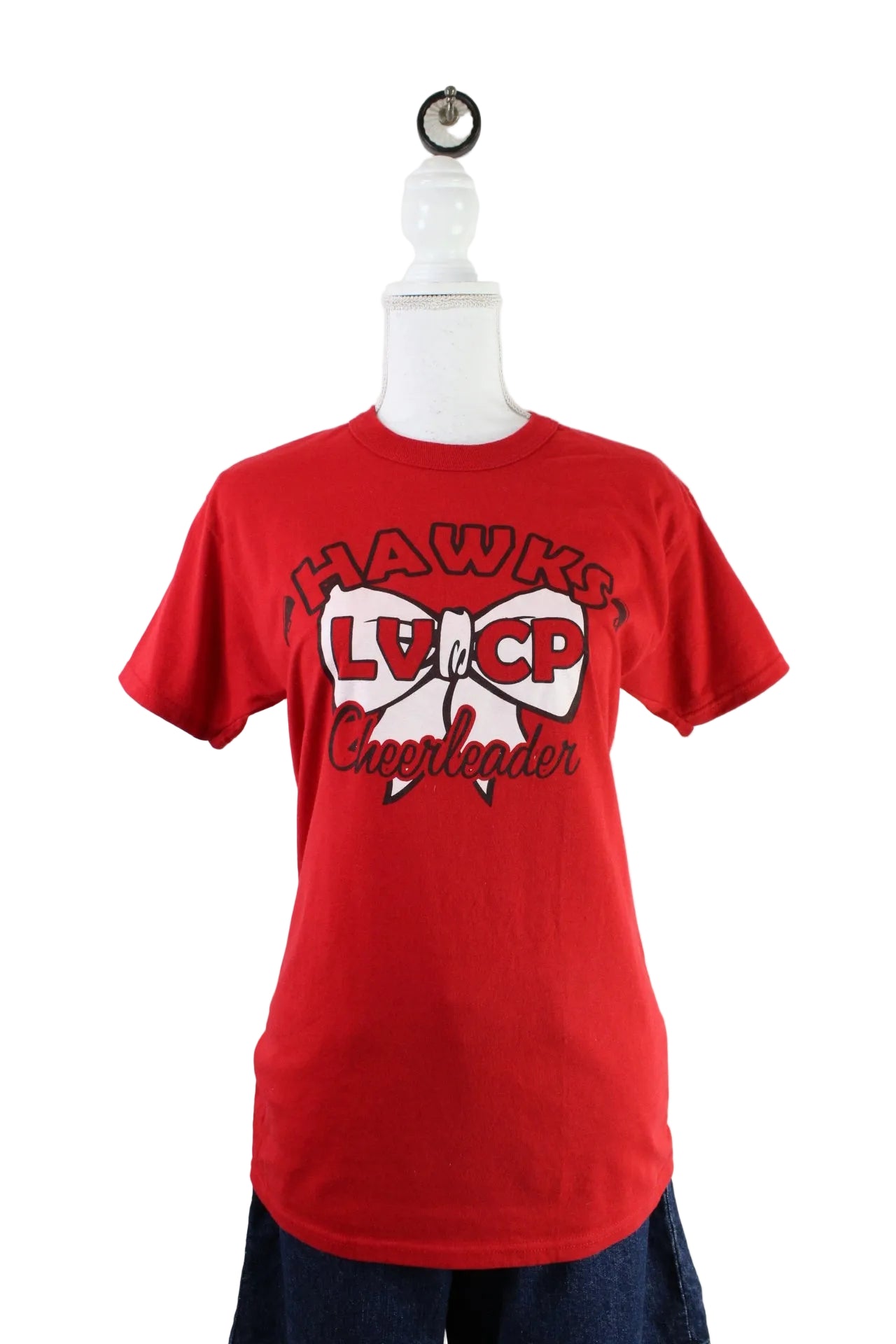 Vintage Hawks Cheerleader T-Shirt (S) - Vintage & Rags