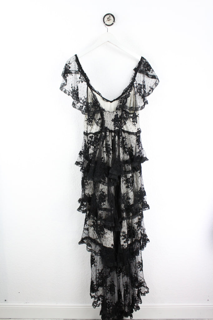 Vintage Black Dress (M) - Vintage & Rags Online