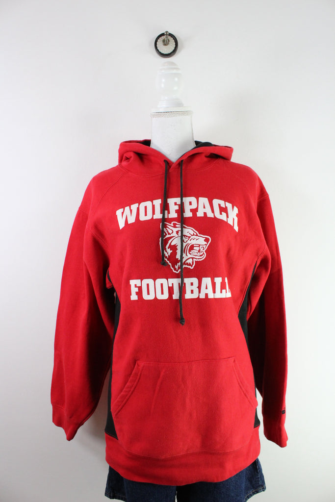 Vintage Wolfpack Football Hoodie (S) - Vintage & Rags