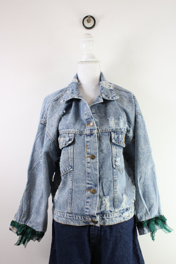 Vintage No Love Lost Denim Jacket (M) - Vintage & Rags