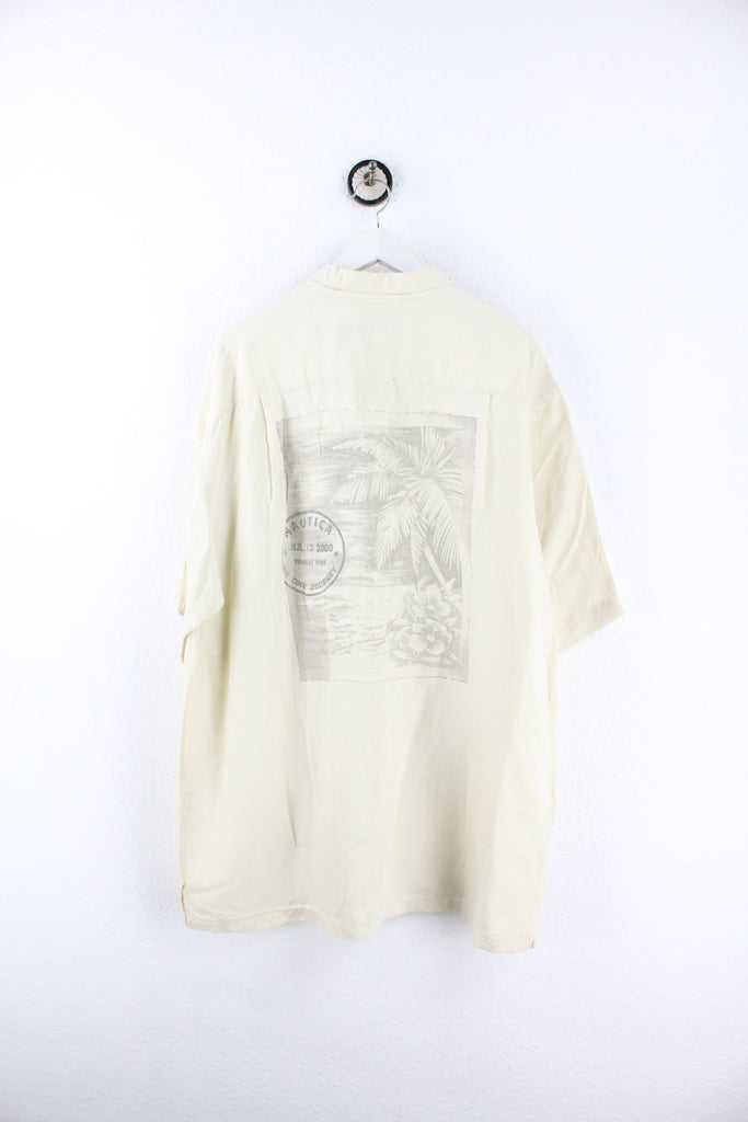 Vintage Nautica Linen Shirt (L) - Vintage & Rags Online