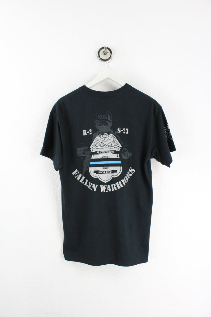 Vintage St. Petersburg Police T-Shirt (M) - Vintage & Rags Online