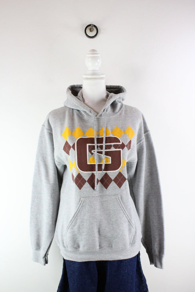 Vintage Grey Hoodie (S) - Vintage & Rags