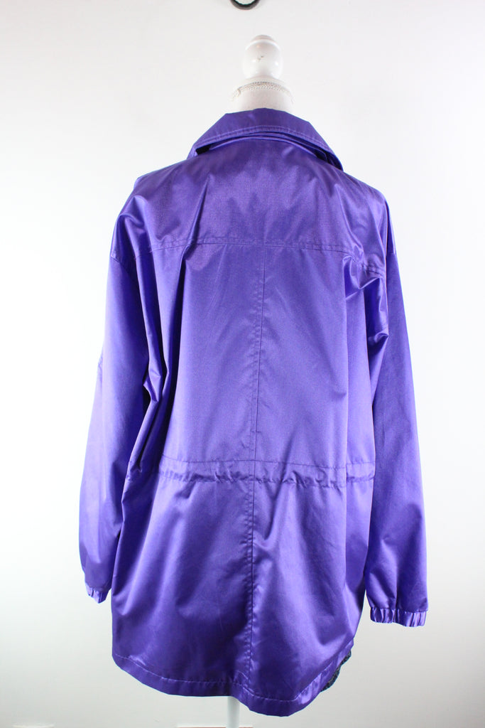 Vintage Monica Grey Nylon Jacket (L) - Vintage & Rags