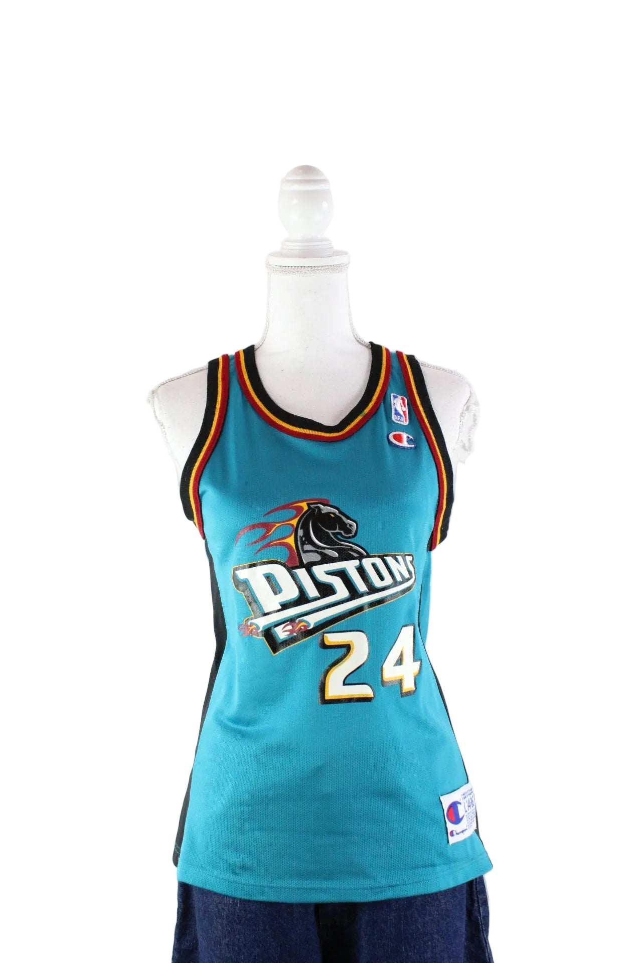 Vintage Champion Pistons Jersey (L) - Vintage & Rags