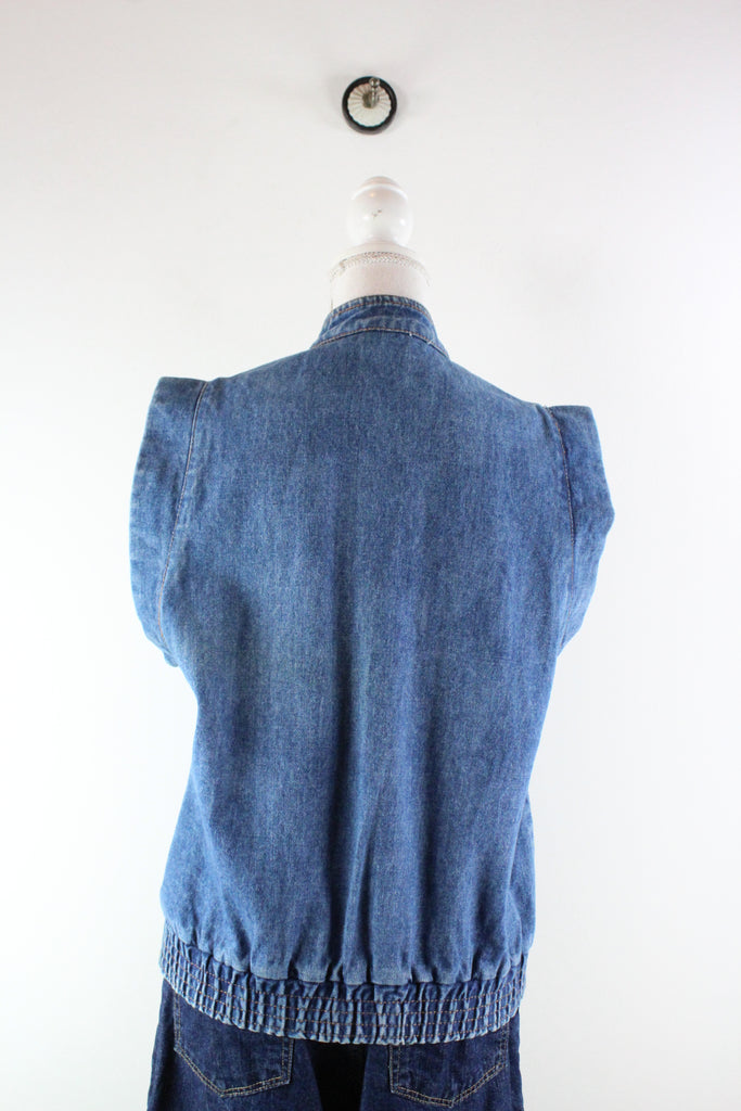 Vintage Denim Vest (M) - Vintage & Rags