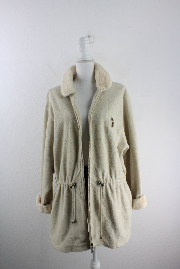 Vintage Fuzzy Jacket (M) - Vintage & Rags Online