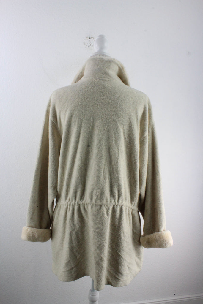 Vintage Fuzzy Jacket (M) - Vintage & Rags Online