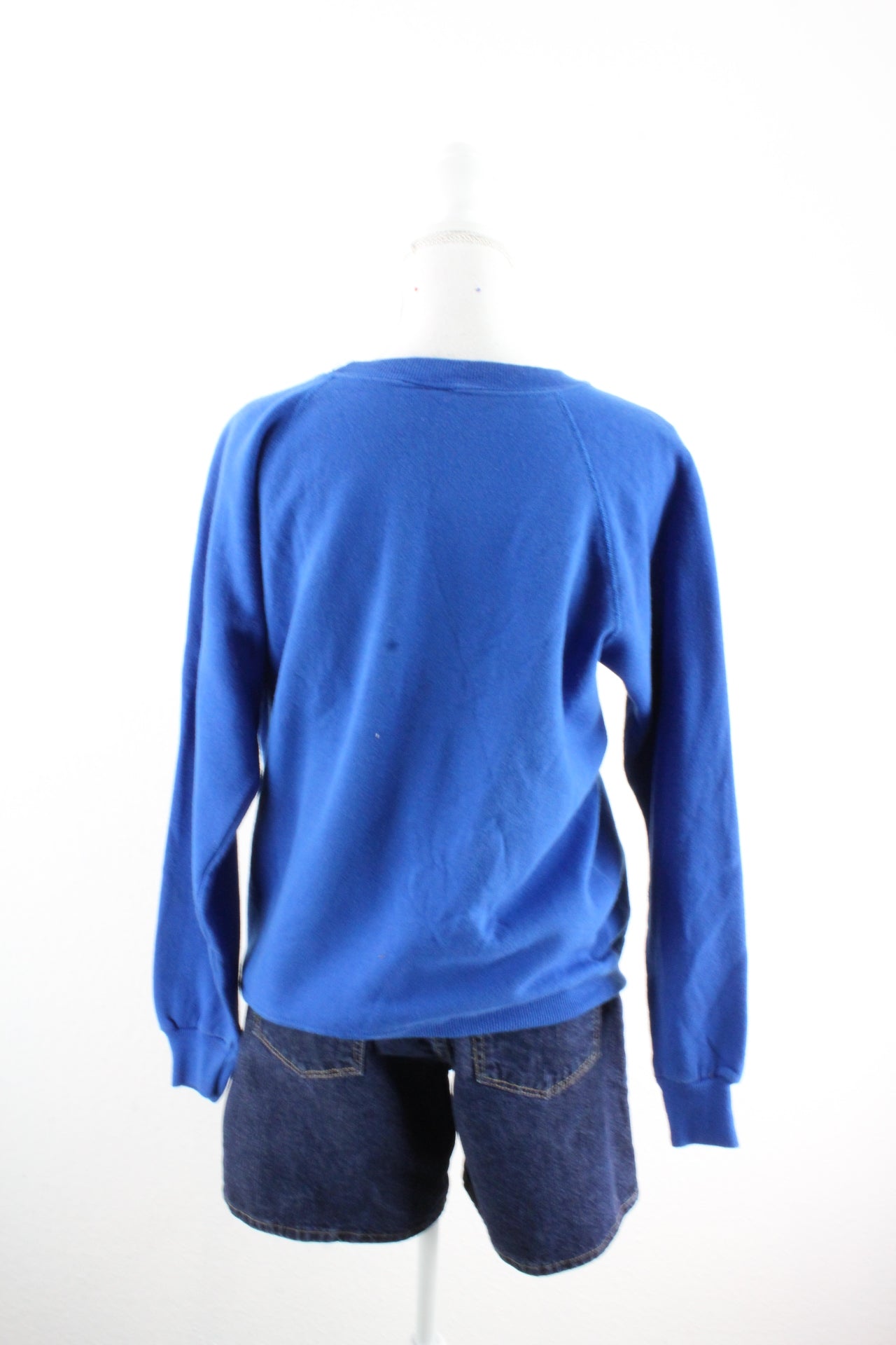 Vintage Blue P Sweatshirt (L) - Vintage & Rags Online