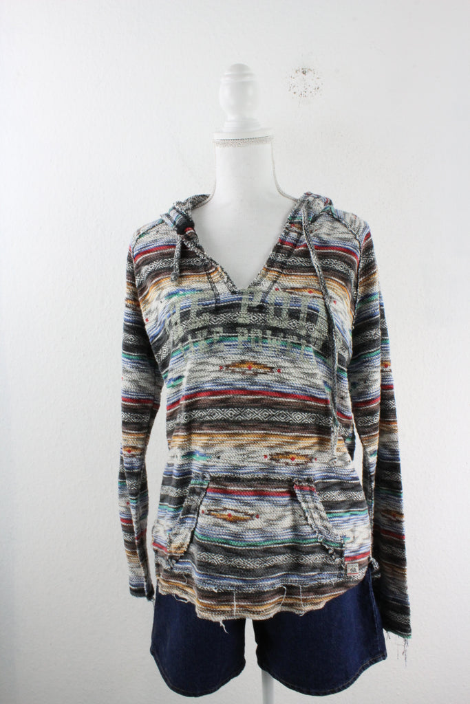 Vintage Colorful Hoodie (M) - Vintage & Rags Online