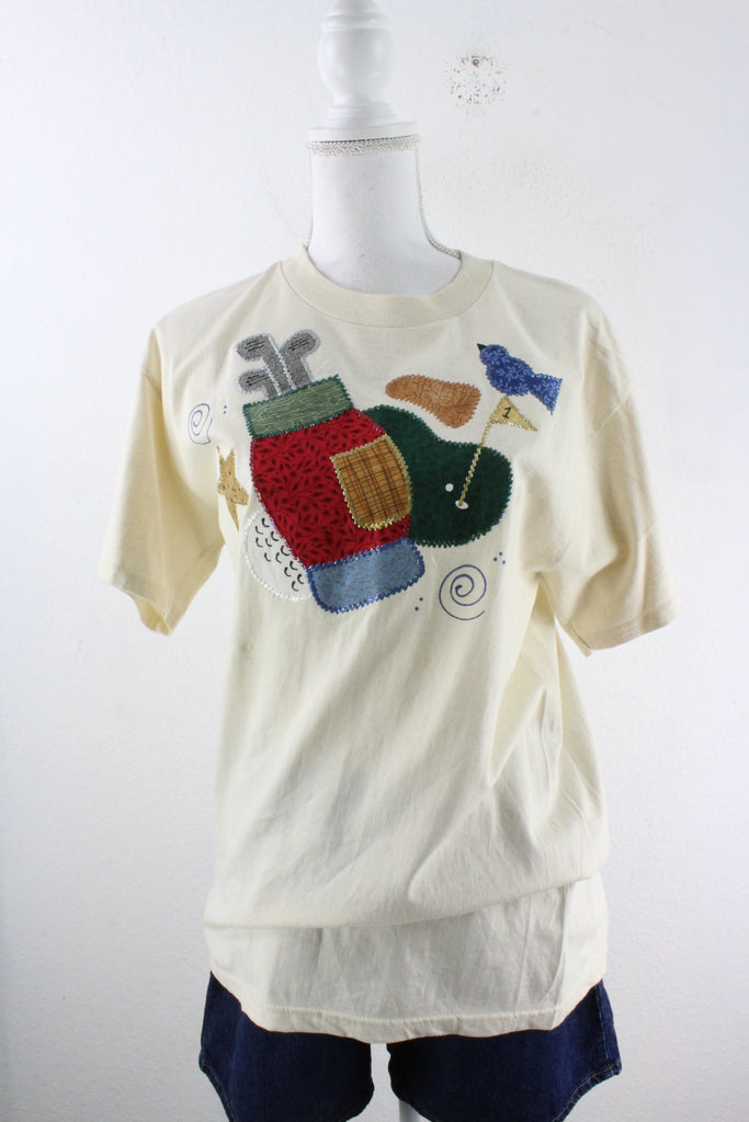 Vintage Golf T-Shirt (M) - Vintage & Rags Online