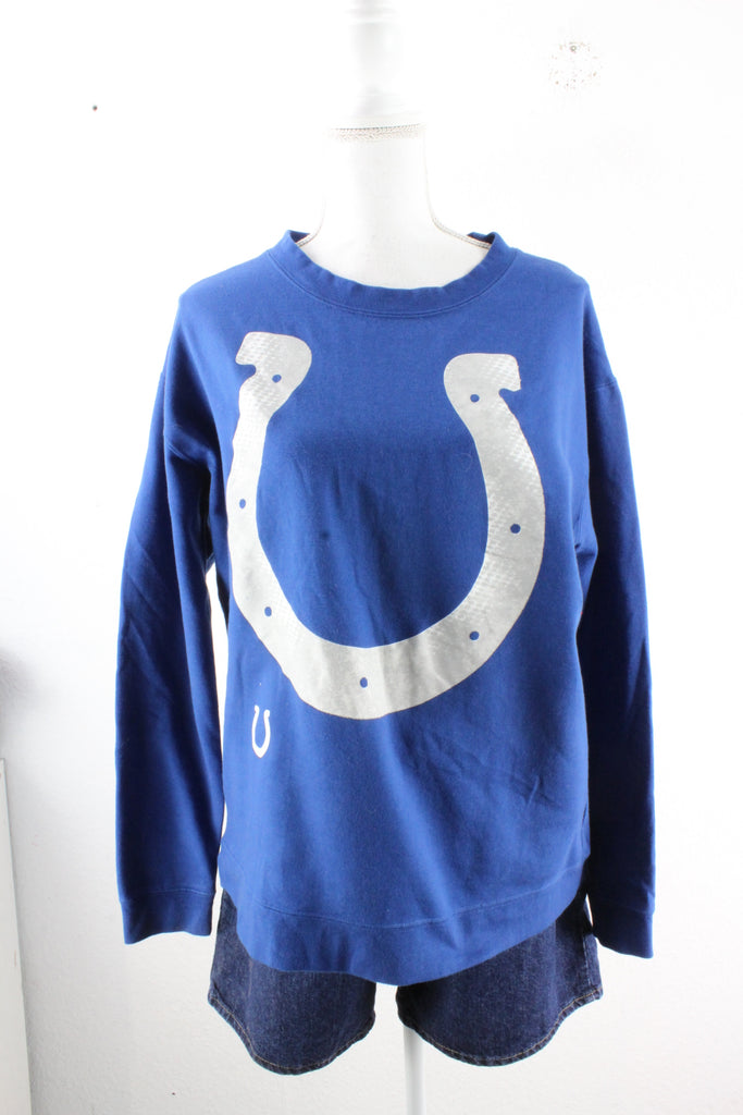 Vintage Horseshoe Sweatshirt (XL) - Vintage & Rags Online