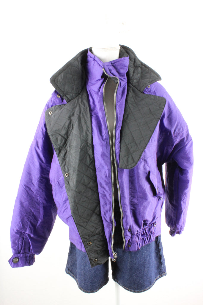 Vintage Purple Jacket (M) - Vintage & Rags Online