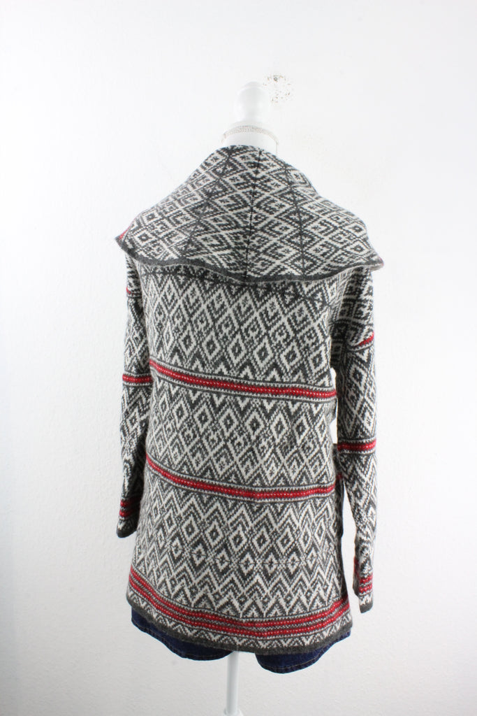 Vintage Grey Cardigan (S) - Vintage & Rags Online