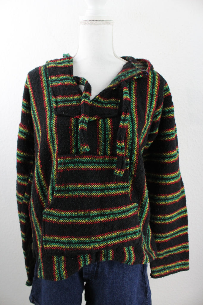 Vintage Striped Hoodie (M) - Vintage & Rags