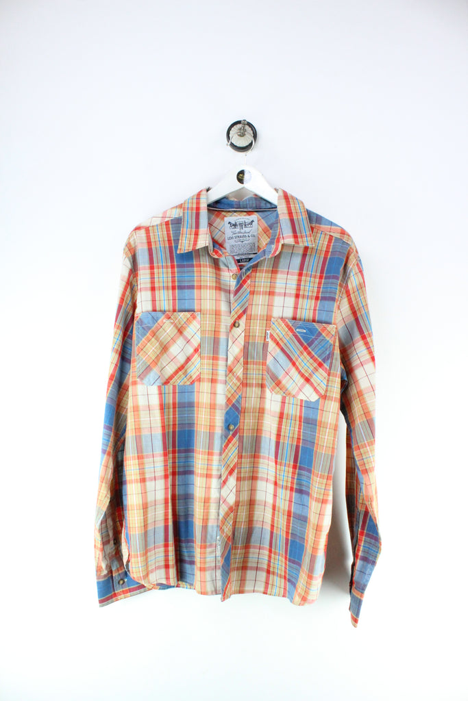 Vintage Orange Levis Shirt (L) - Vintage & Rags