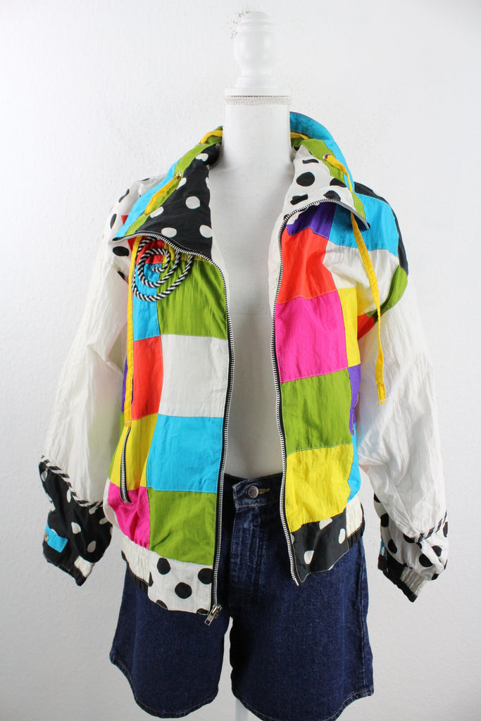 Vintage Gallery Colorblock Jacket (S) - Vintage & Rags Online