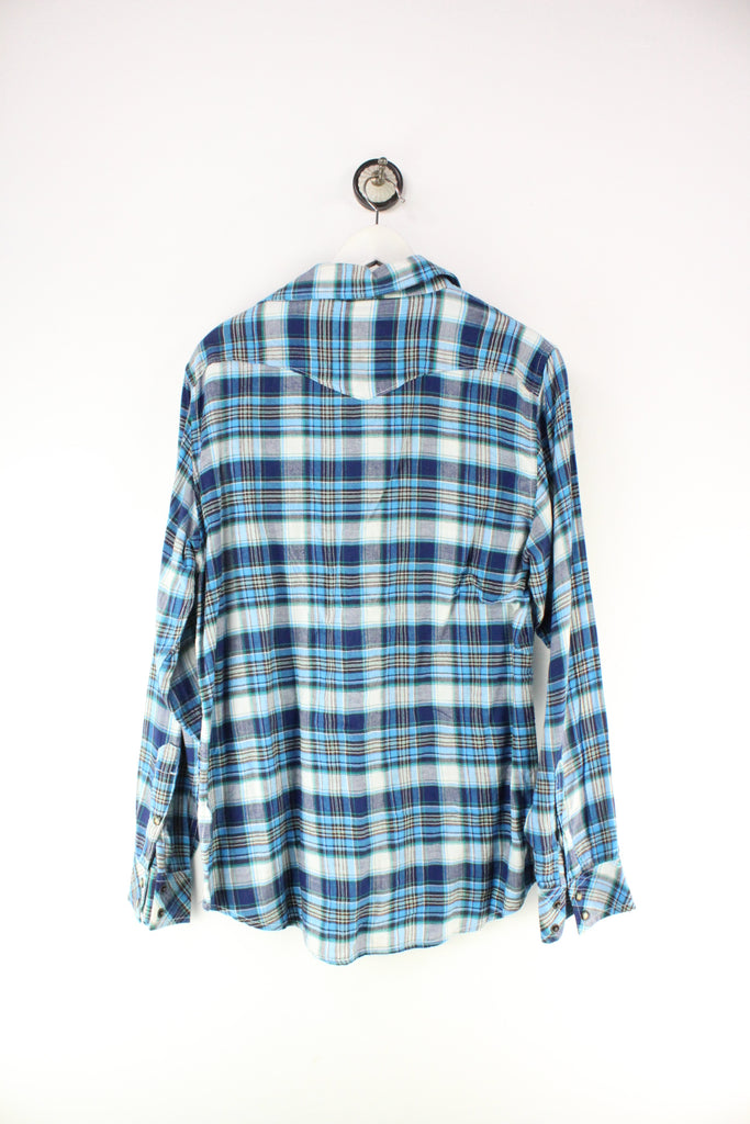 Vintage Blue Lee Flannel Shirt (M) - Vintage & Rags