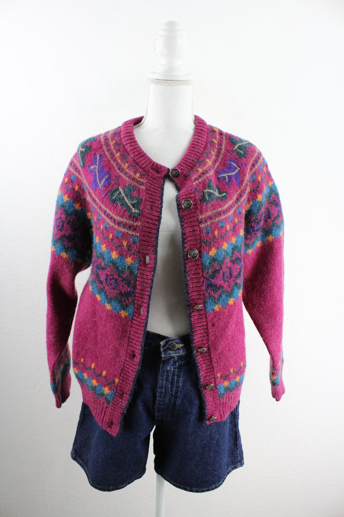 Vintage Cardigan (M) - Vintage & Rags Online