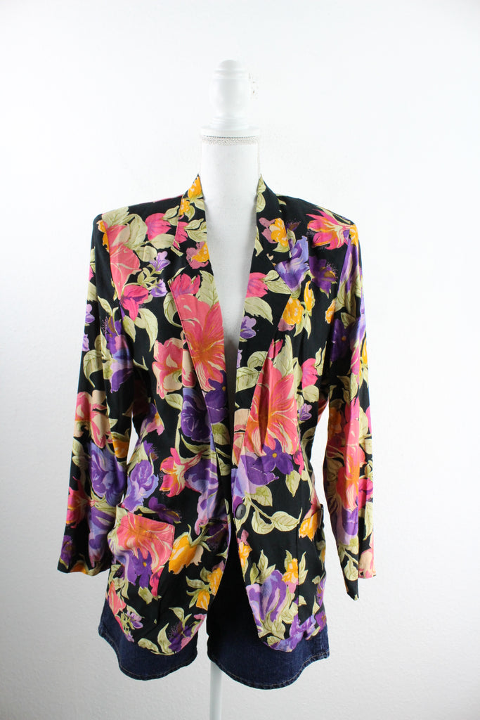 Vintage Floral Balzer (M) - Vintage & Rags Online